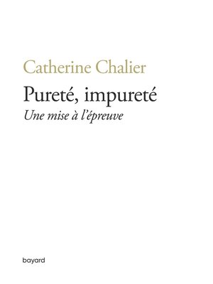 cover image of Pureté, impureté. Une mise à l'épreuve
